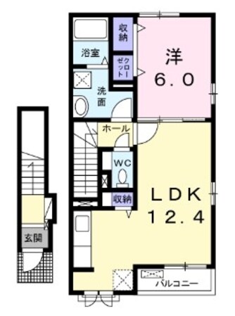 フェリシオIIの物件間取画像